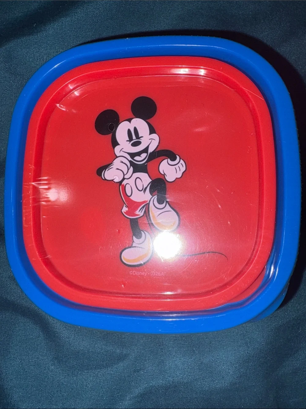 Disney Mickey Red Snack Tin & Food Storage Containers, & Minnie Timer